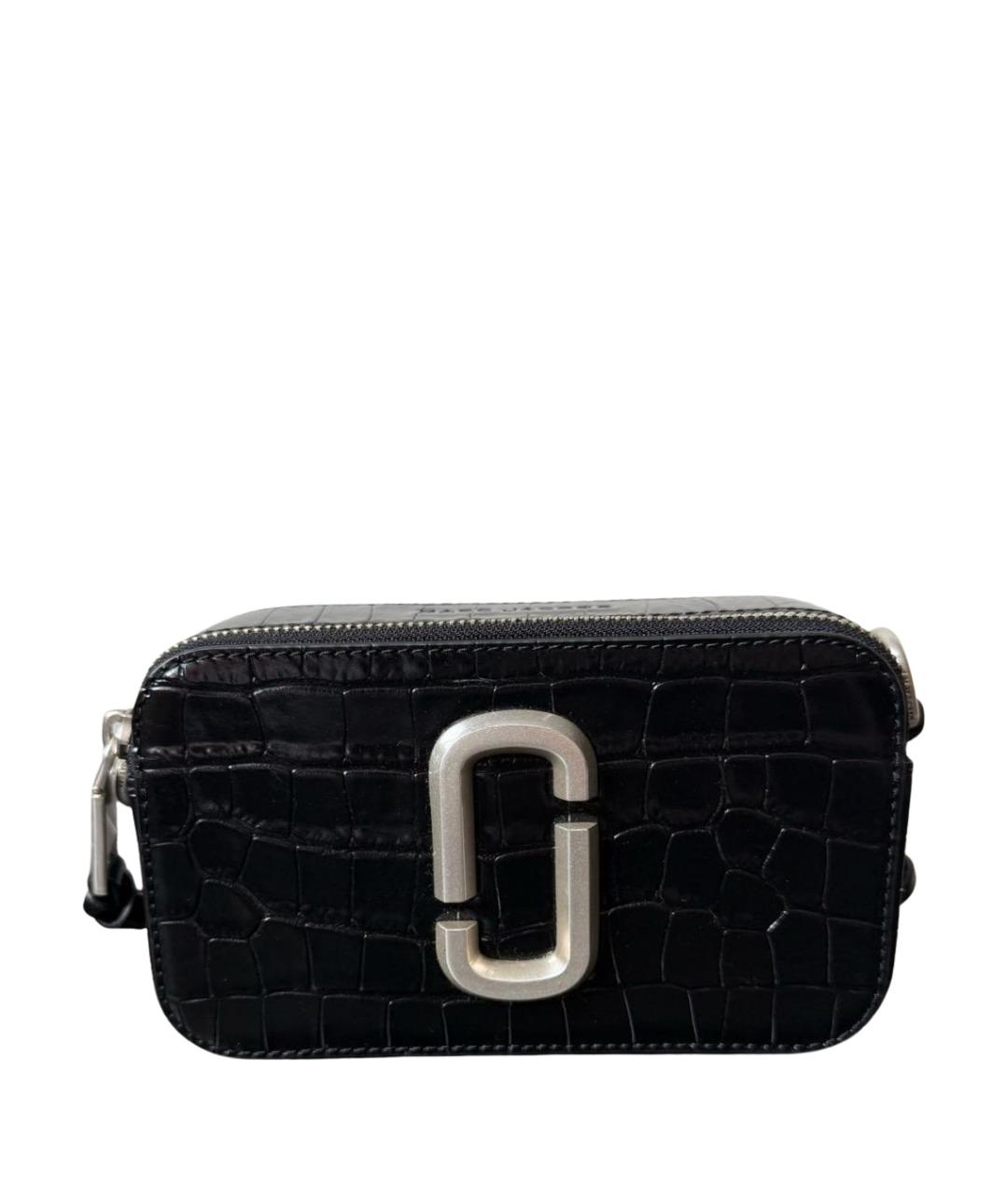 MARC JACOBS Черная кожаная сумка через плечо, фото 1