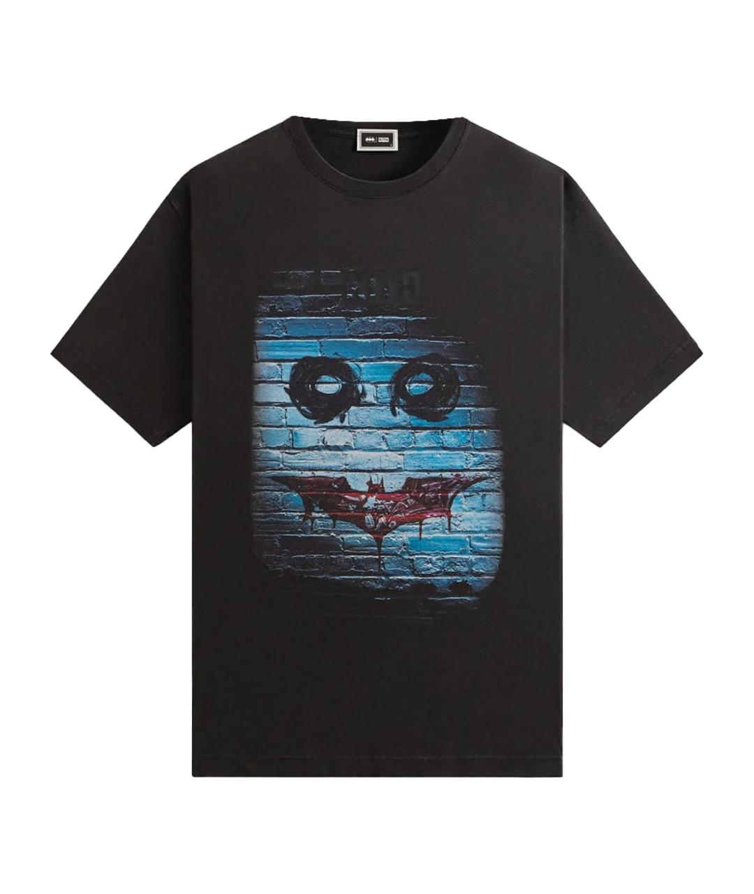 KITH Черная хлопковая футболка, фото 1