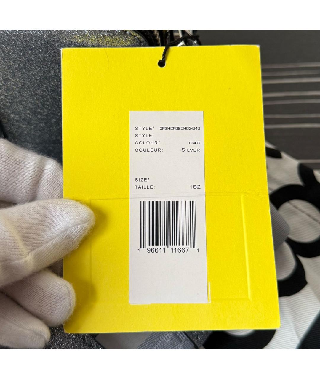 MARC JACOBS Серебряная сумка через плечо, фото 6