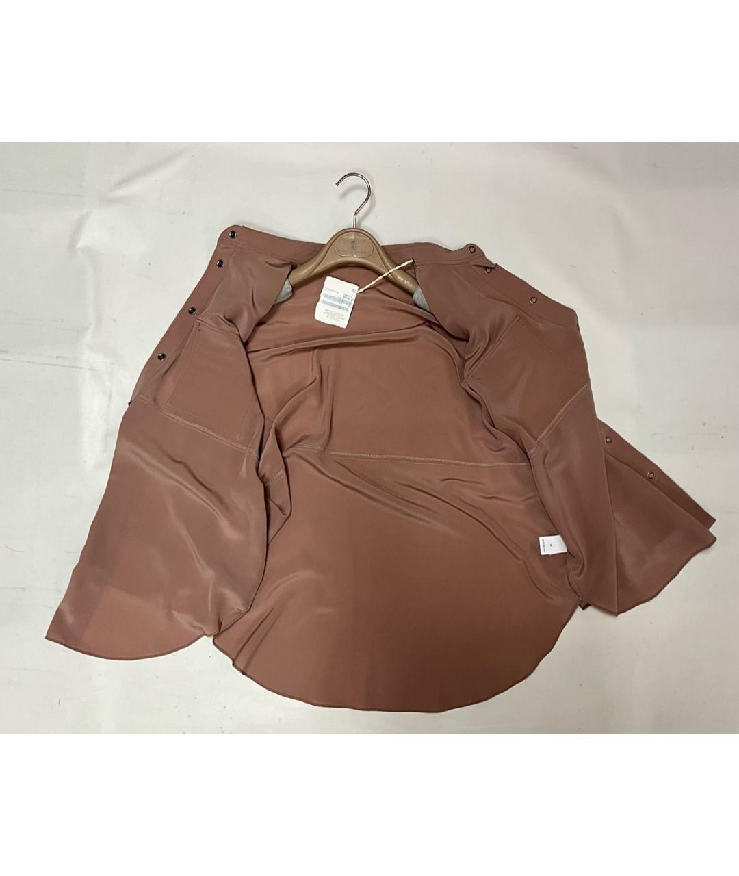 BRUNELLO CUCINELLI Розовая шелковая рубашка, фото 3