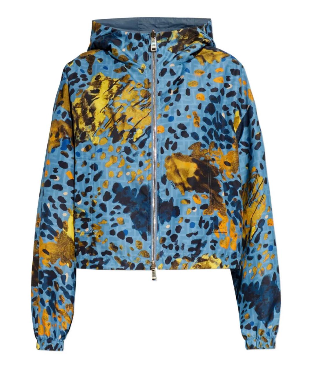 FENDI Мульти полиэстеровая куртка, фото 1