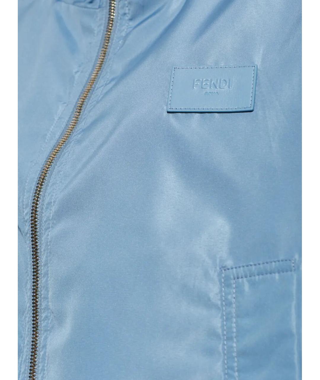 FENDI Мульти полиэстеровая куртка, фото 3