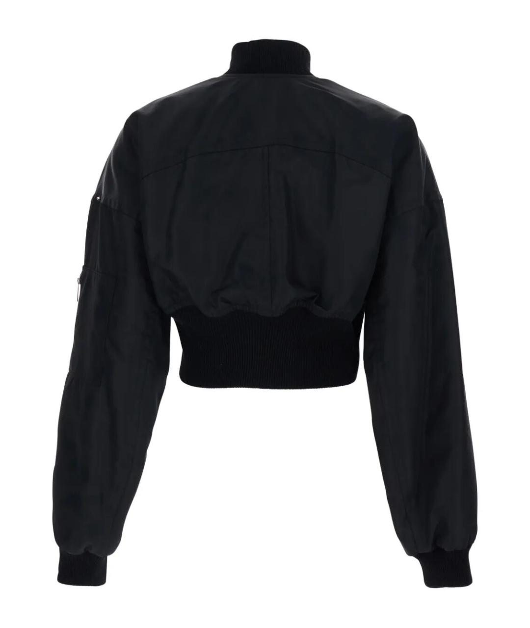 SPORTMAX Черная полиамидовая куртка, фото 2