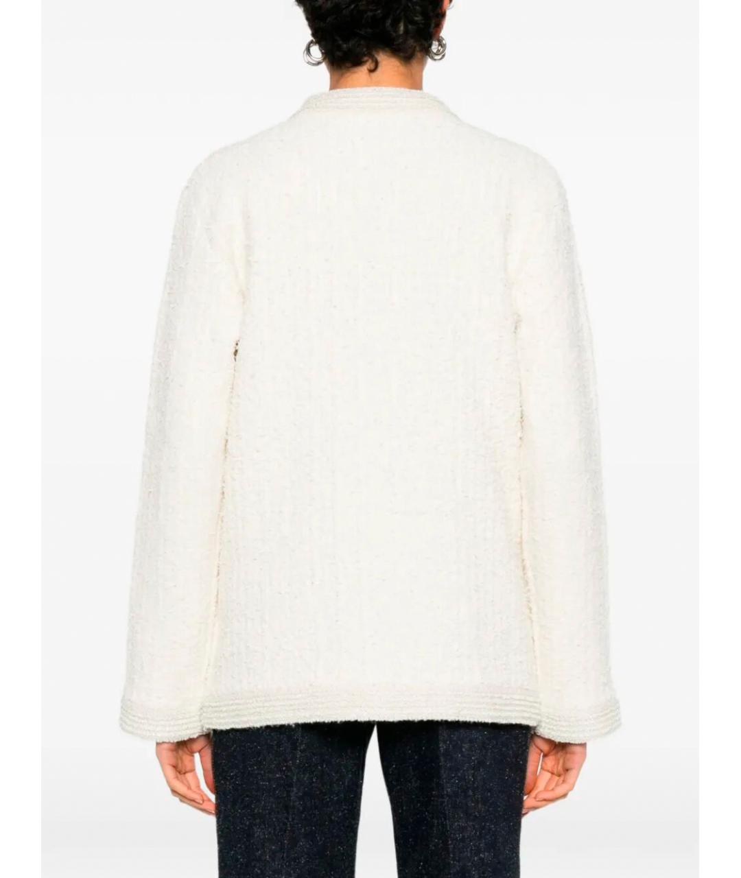 GUCCI Бежевый шерстяной кардиган, фото 3