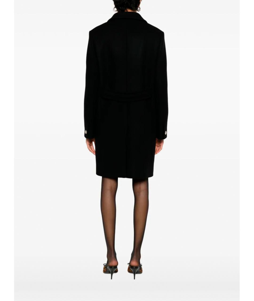 GUCCI Черное шерстяное пальто, фото 3