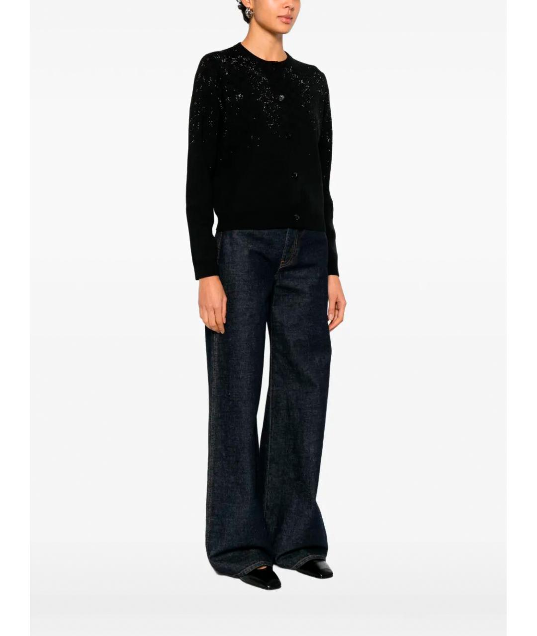 GUCCI Черный шерстяной кардиган, фото 4