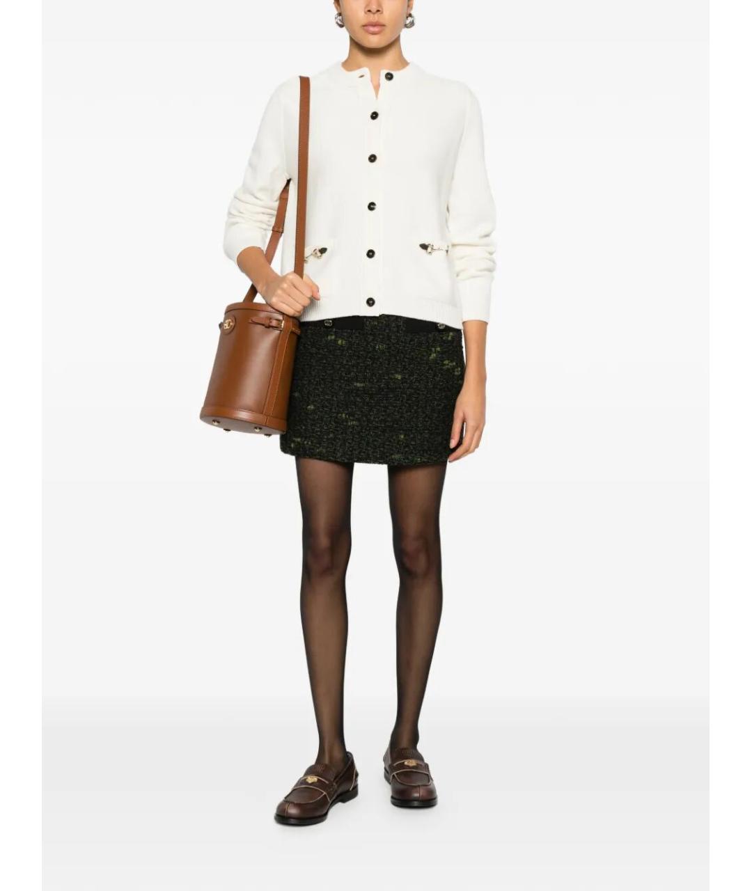 GUCCI Белый шерстяной кардиган, фото 2