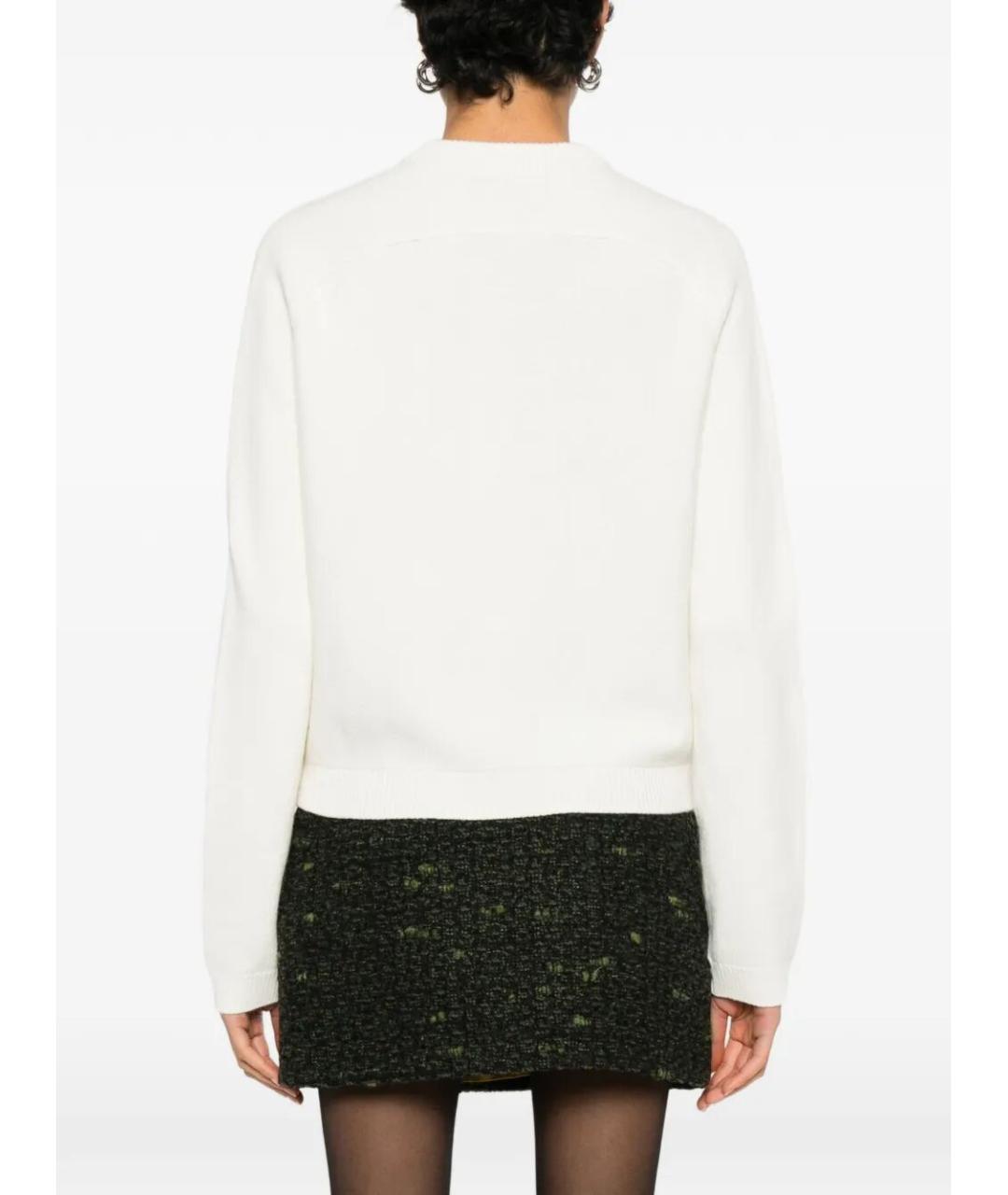 GUCCI Белый шерстяной кардиган, фото 3