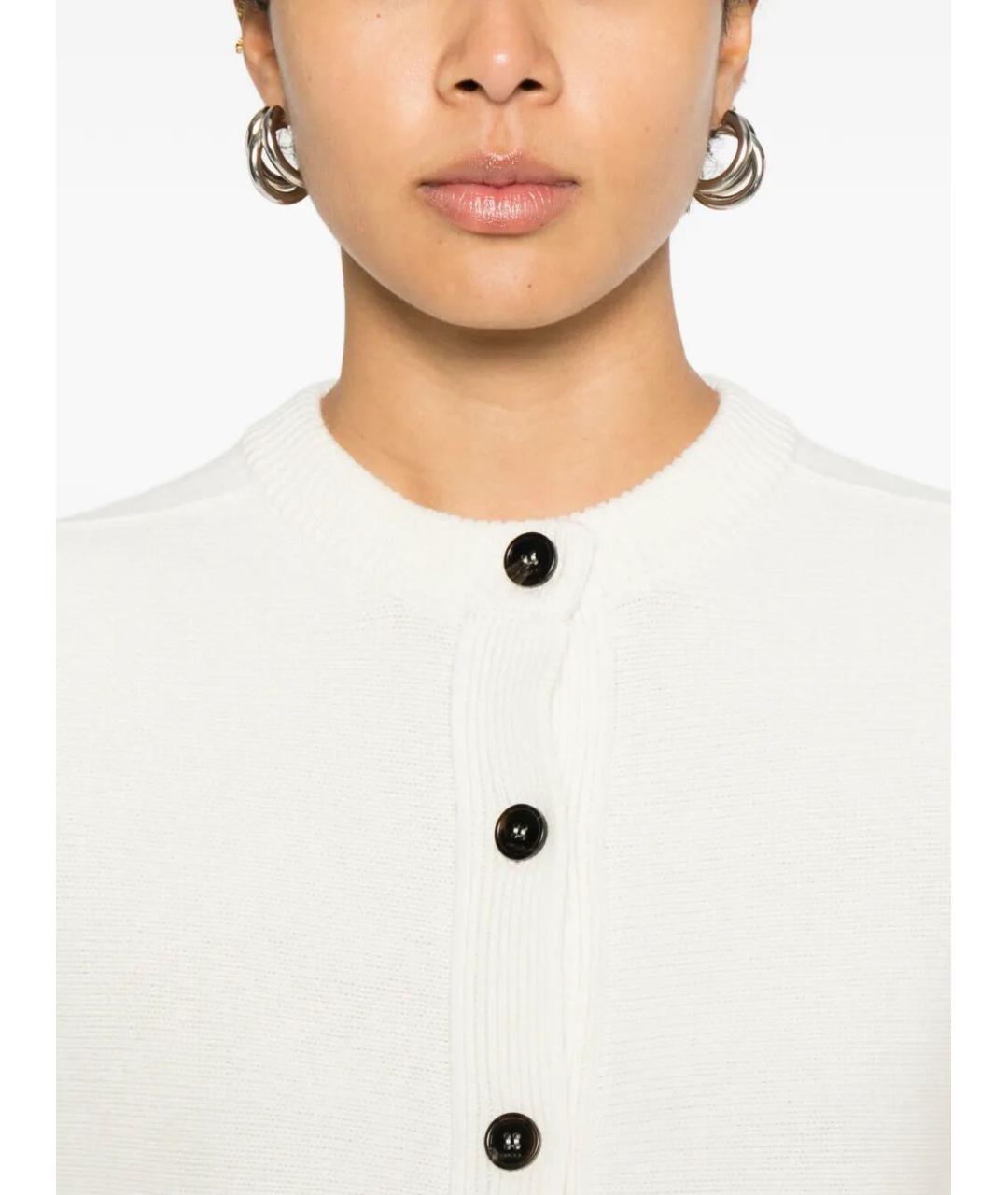 GUCCI Белый шерстяной кардиган, фото 5