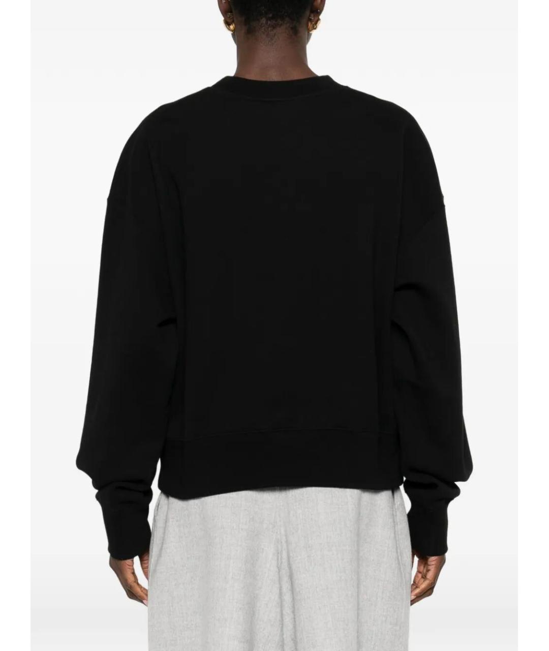 GUCCI Черный хлопковый джемпер / свитер, фото 3