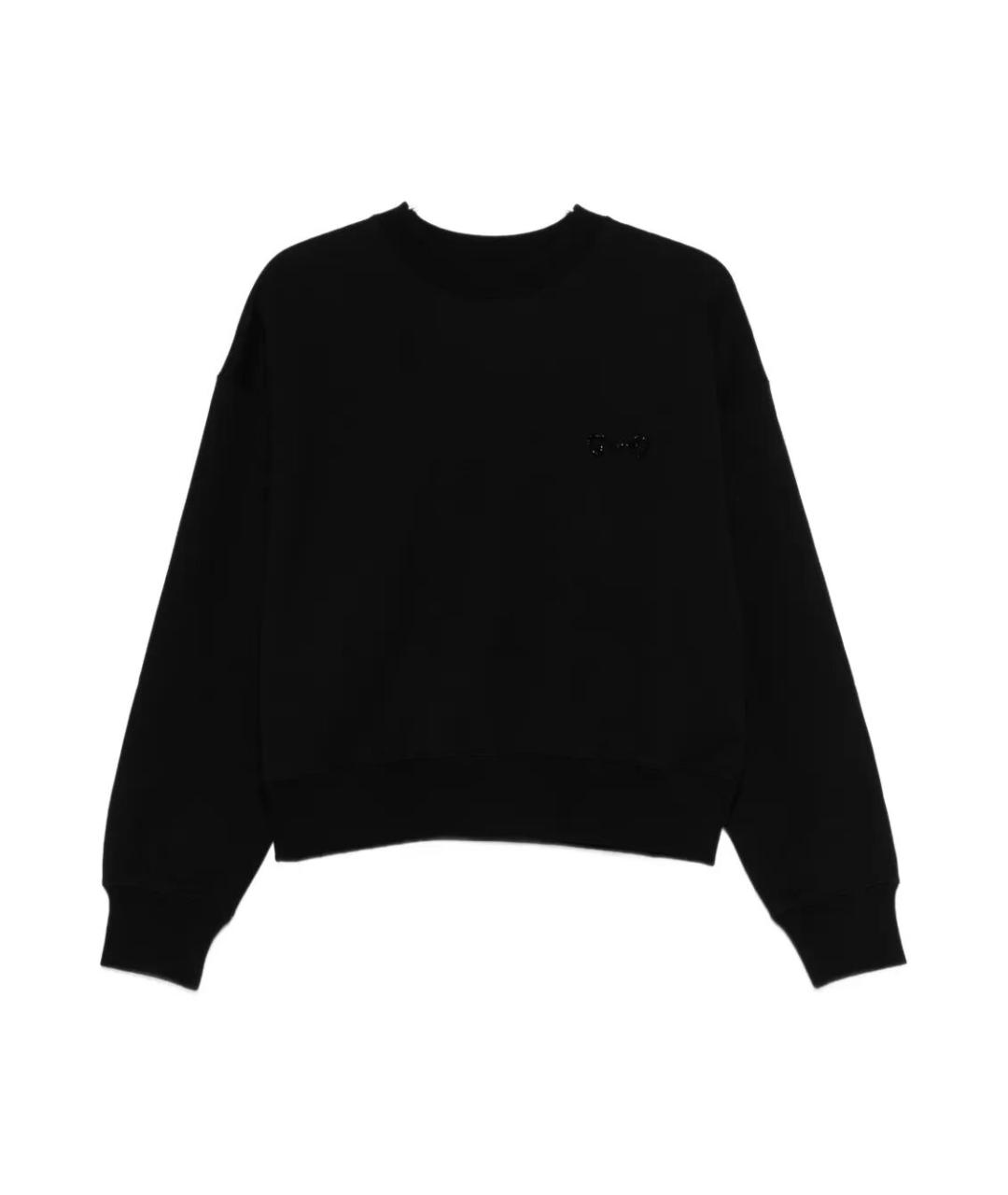 GUCCI Черный хлопковый джемпер / свитер, фото 1