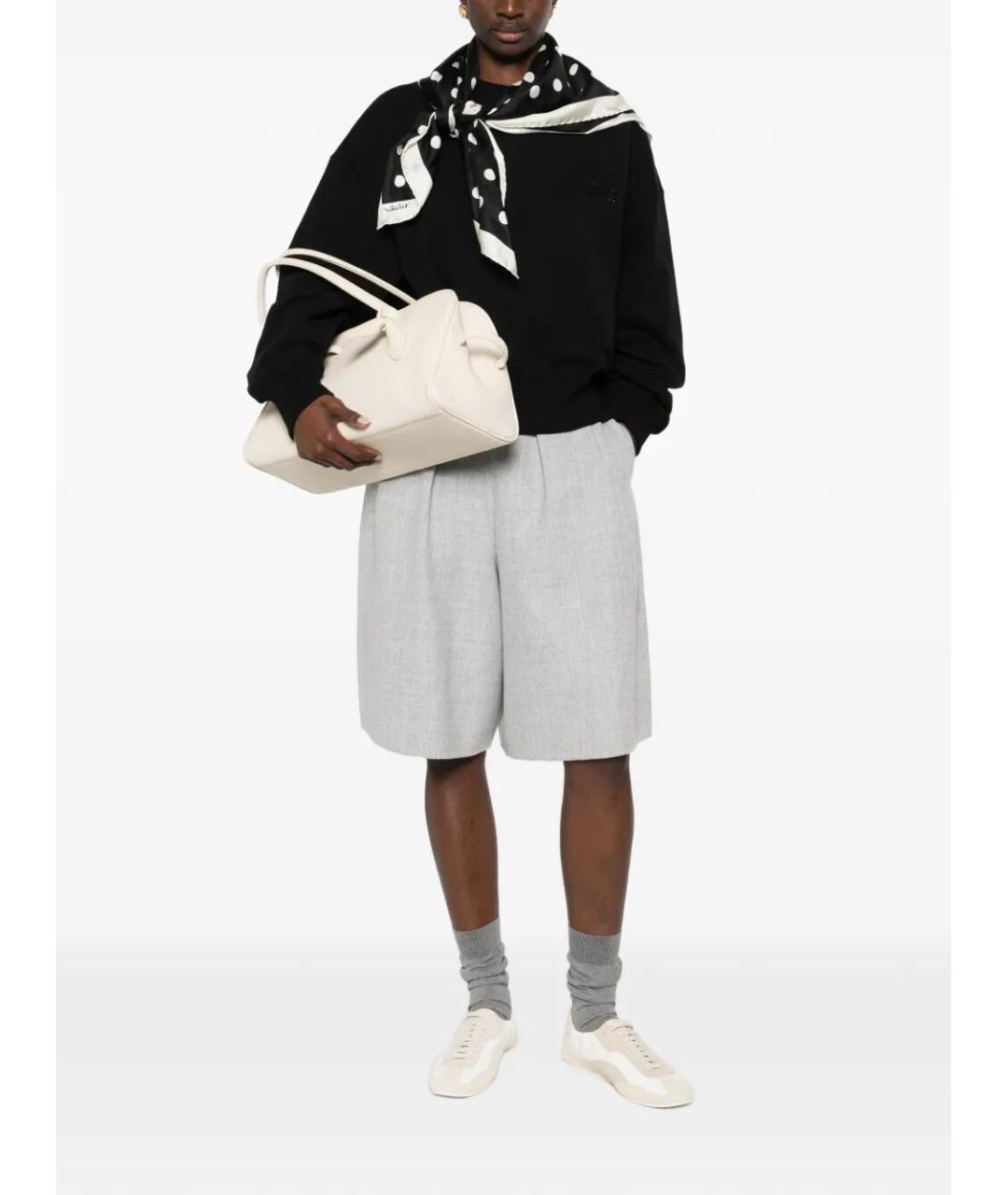 GUCCI Черный хлопковый джемпер / свитер, фото 2