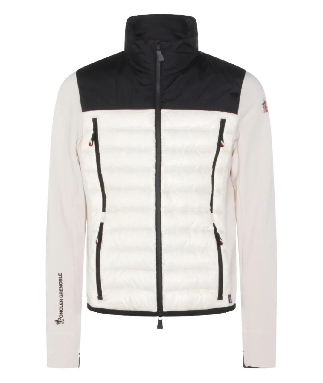 MONCLER GRENOBLE Бежевая полиэстеровая куртка, фото 1