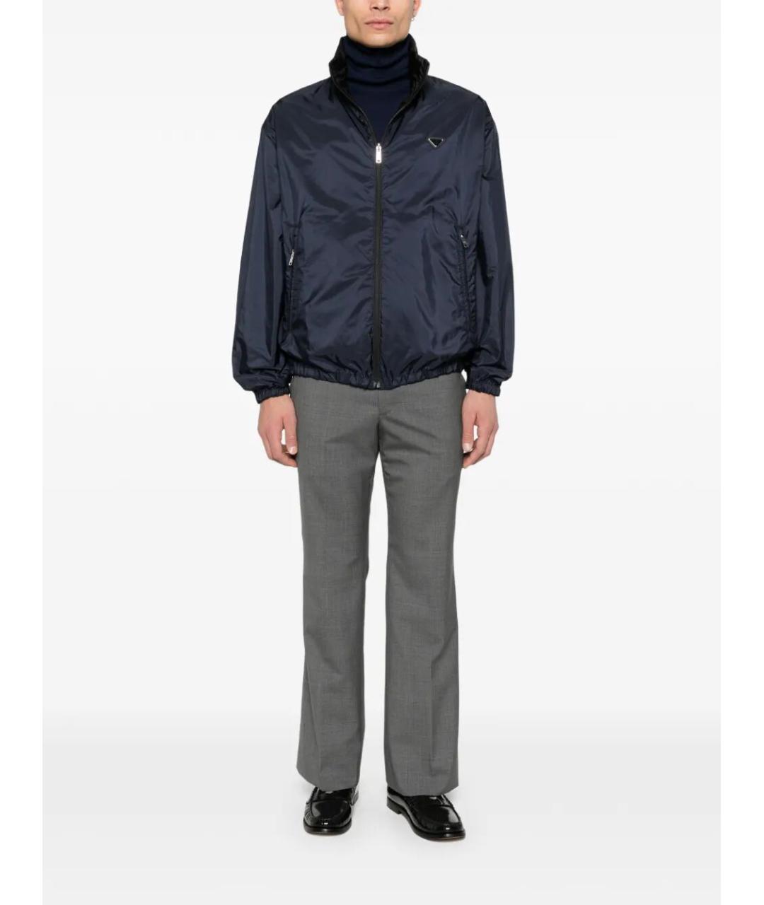 PRADA Черная полиамидовая куртка, фото 6