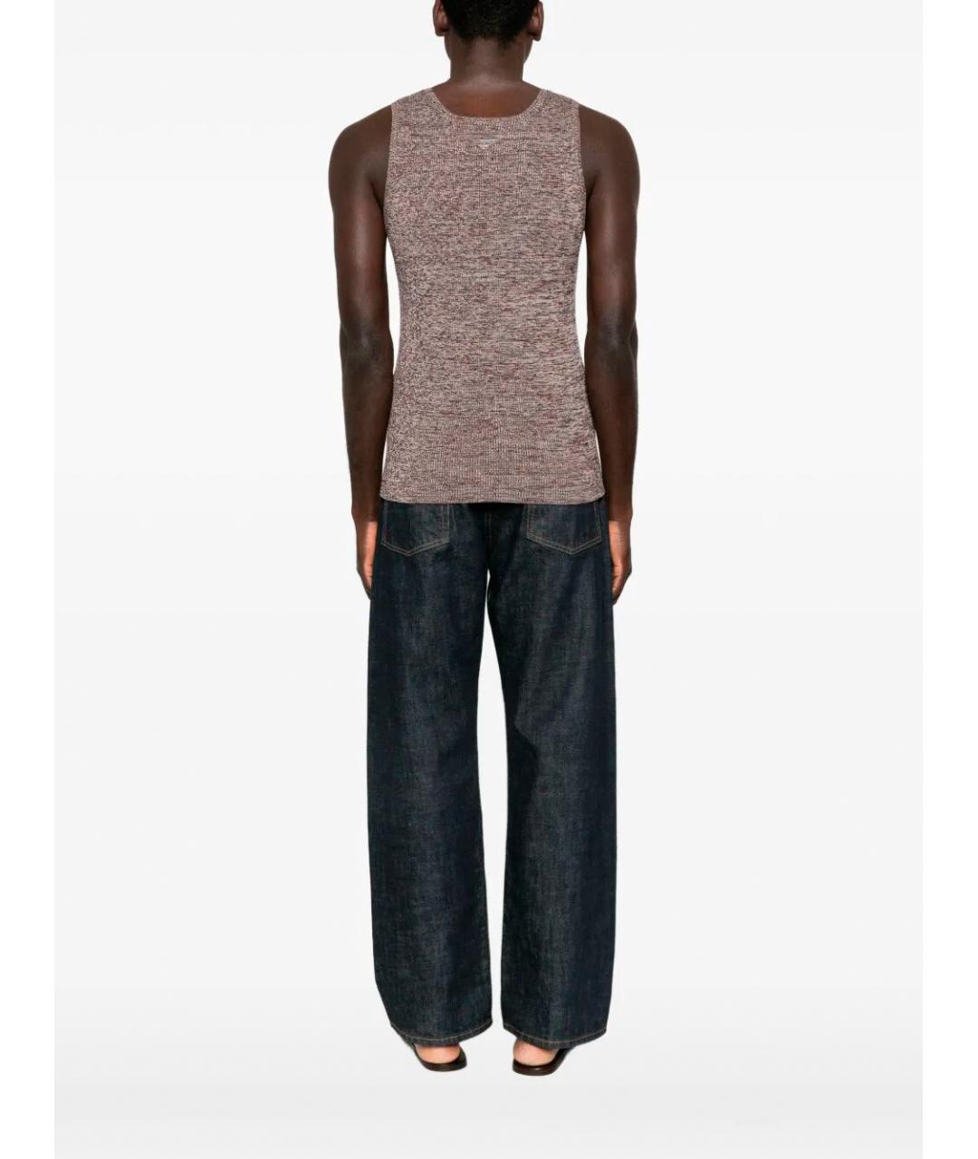 PRADA Мульти хлопковая майка, фото 4