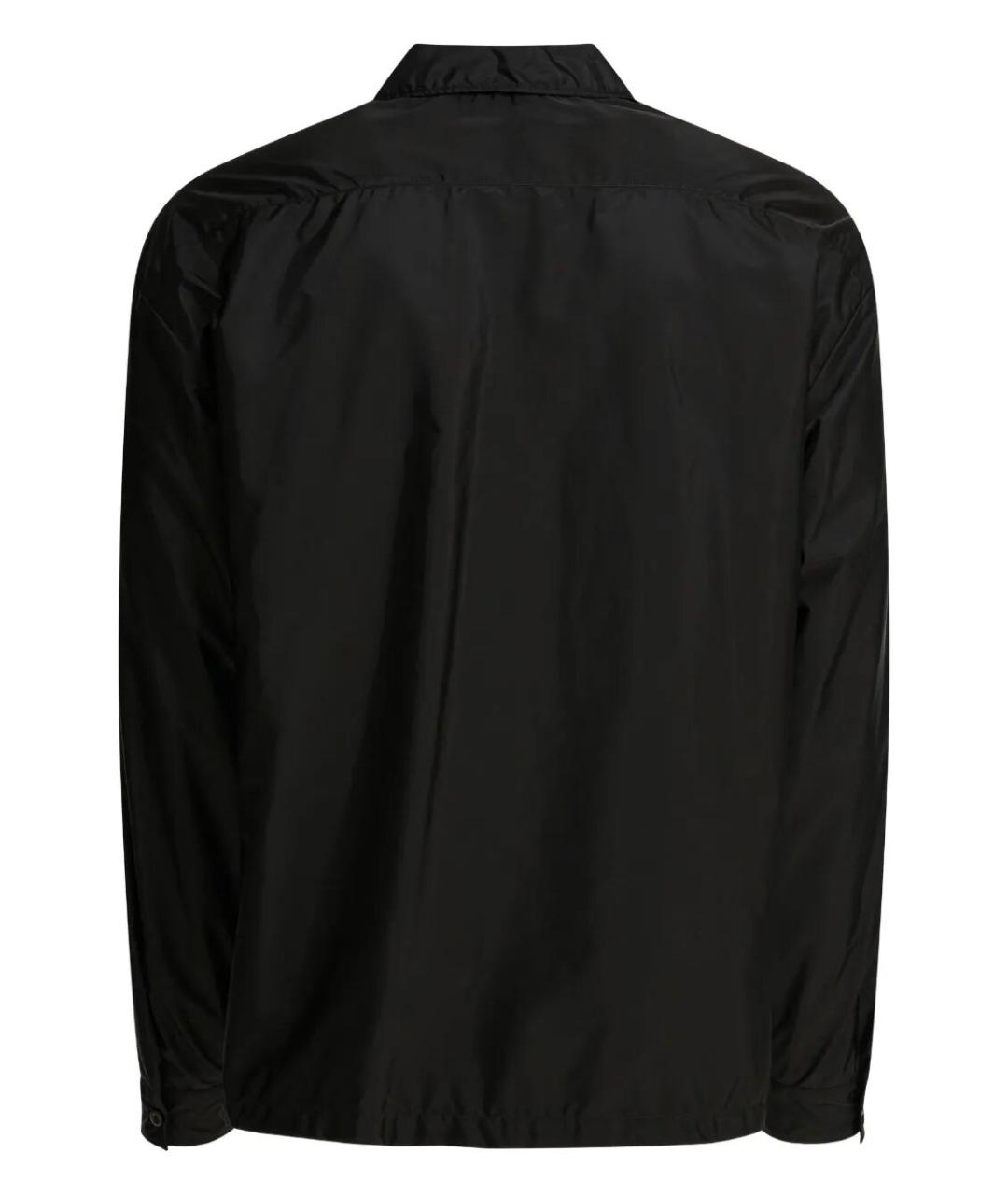PRADA Черная полиамидовая куртка, фото 2