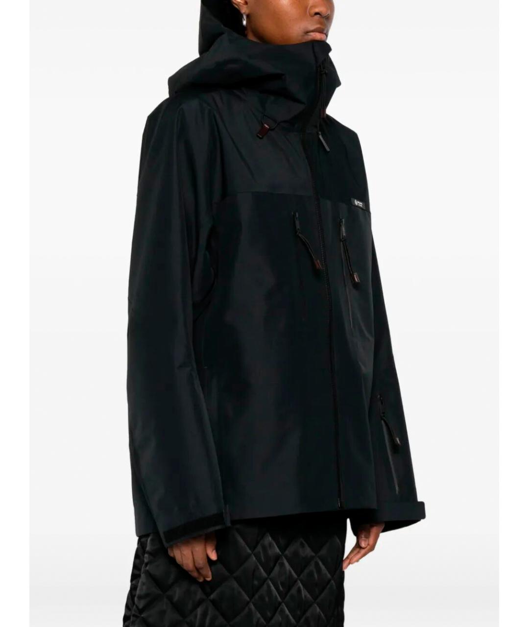 PRADA Черная полиэстеровая куртка, фото 5