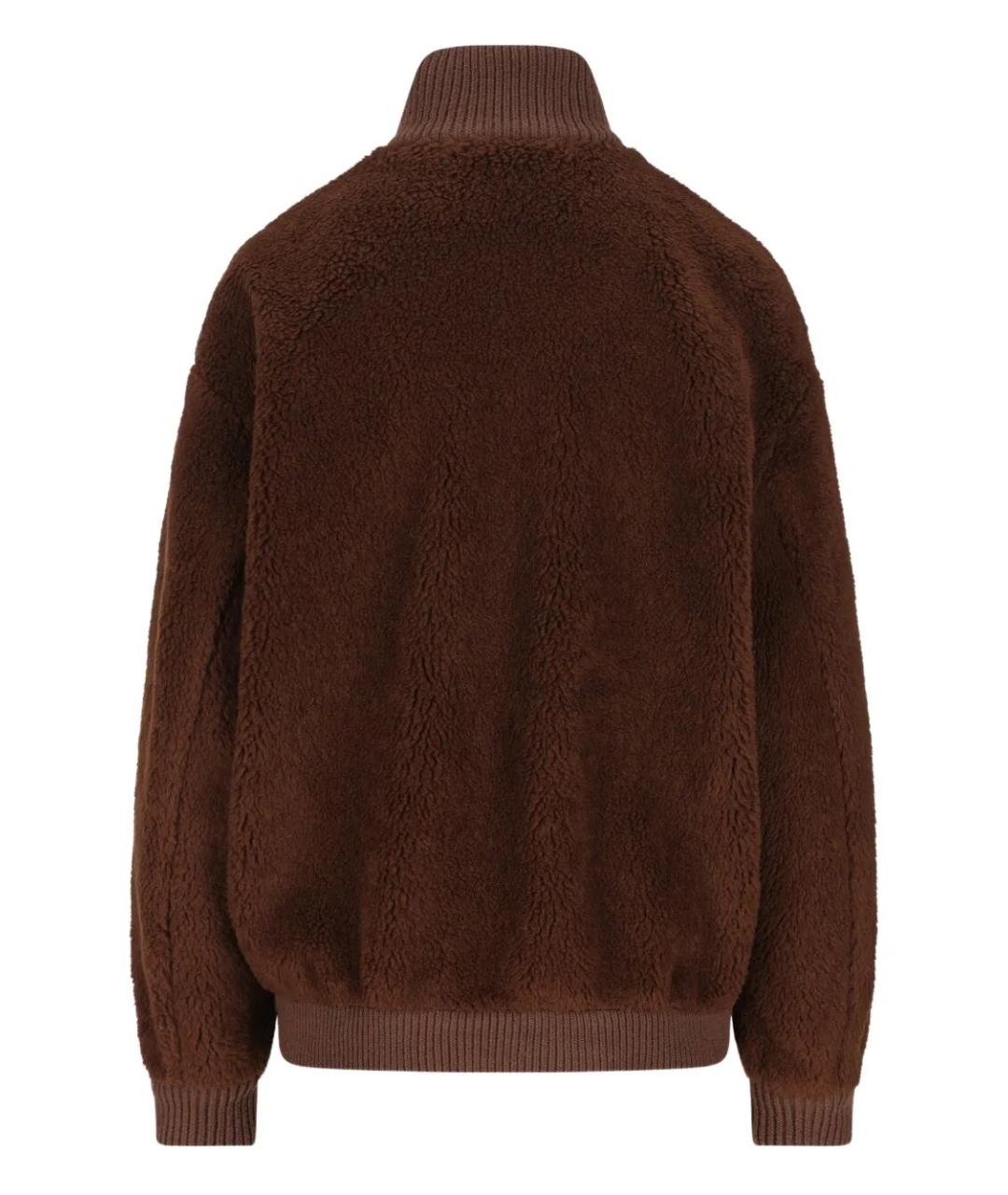 PRADA Коричневая шерстяная куртка, фото 2