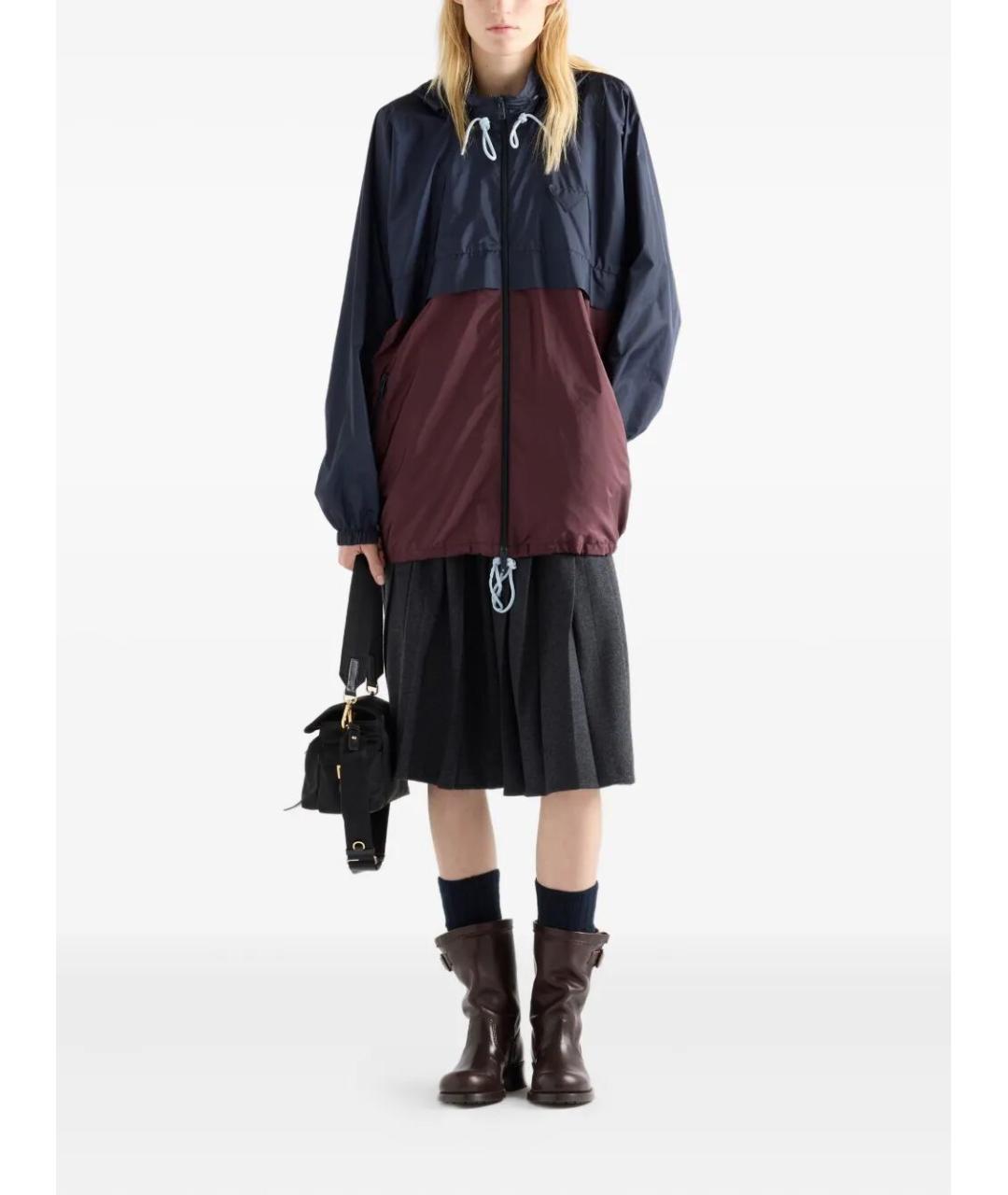 PRADA Мульти полиамидовая куртка, фото 2