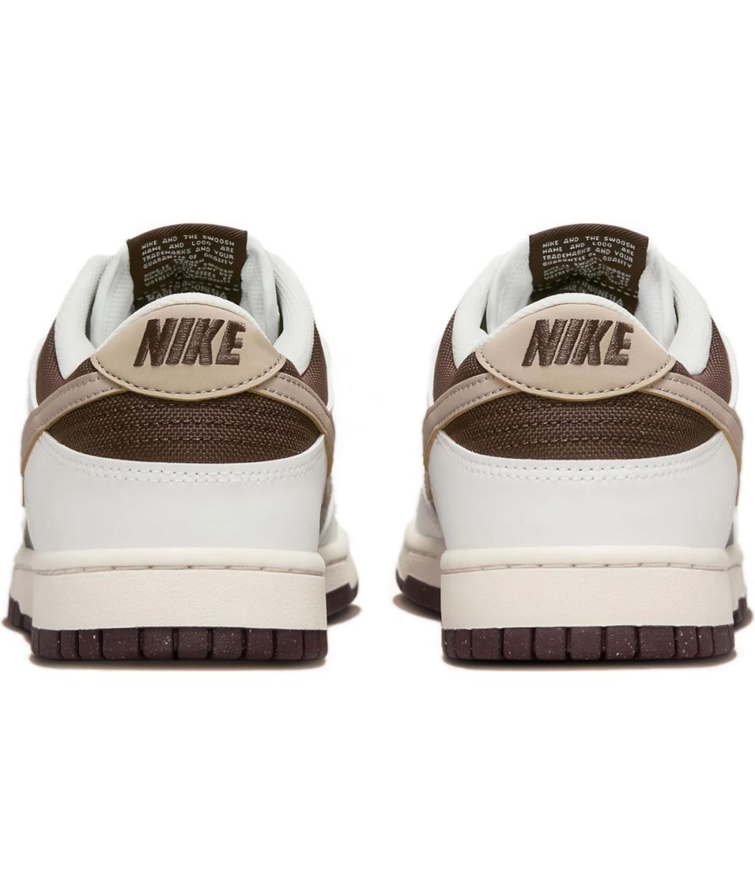 NIKE Белые кожаные низкие кроссовки / кеды, фото 3