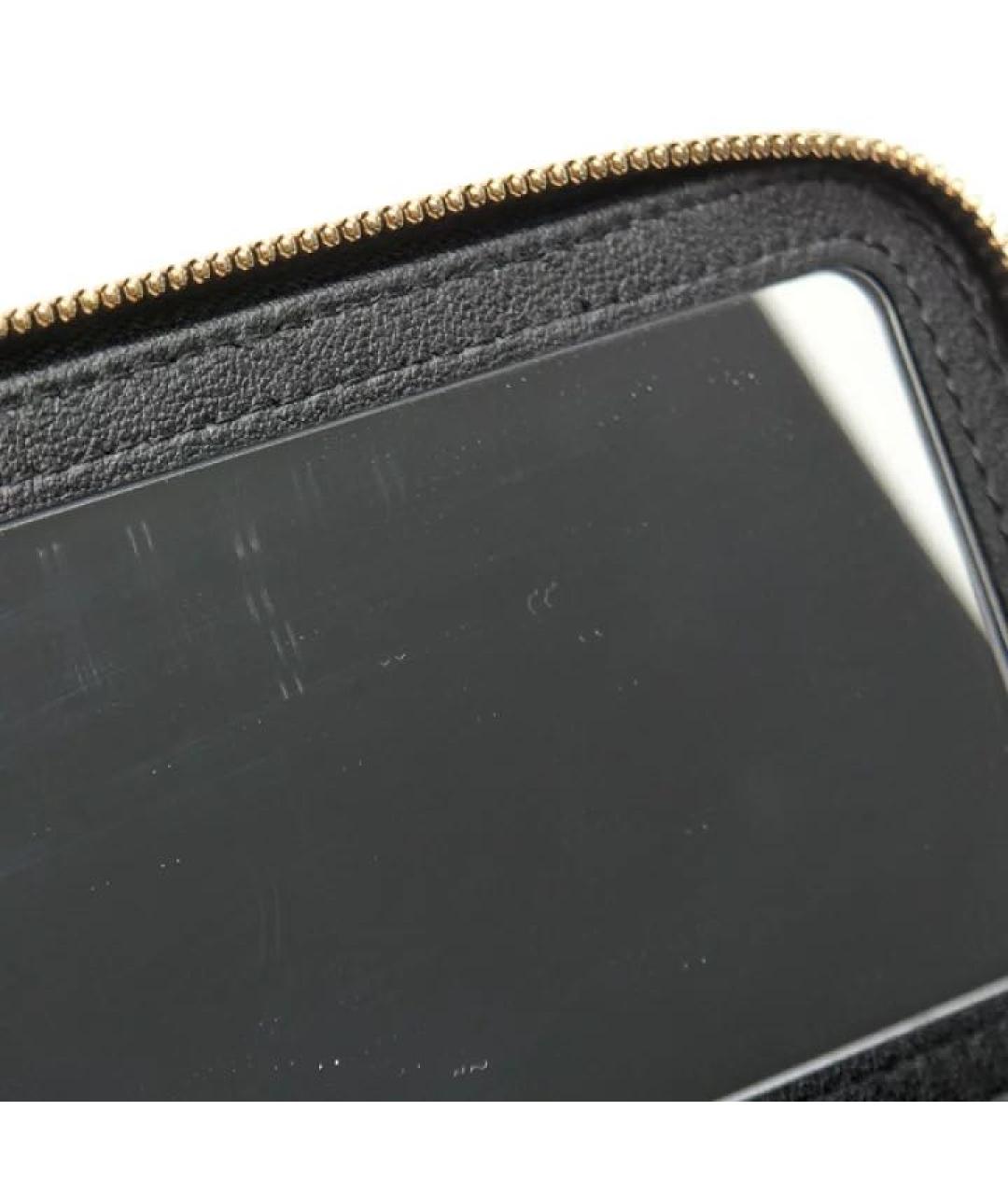 CHANEL Черная кожаная сумка через плечо, фото 7