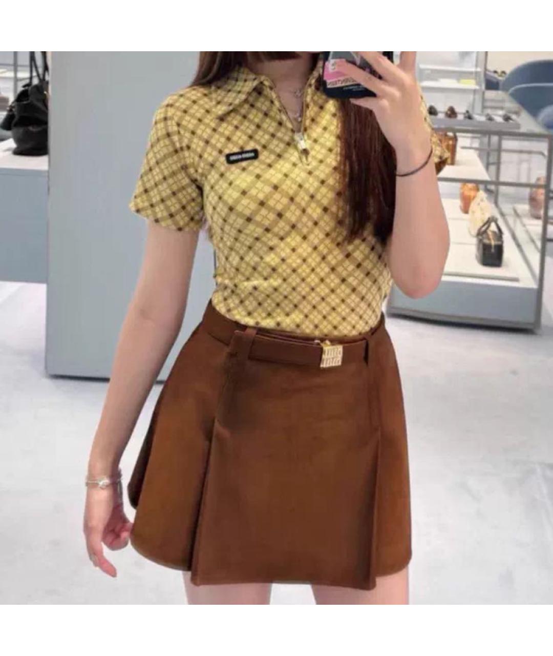 MIU MIU Футболка, фото 4