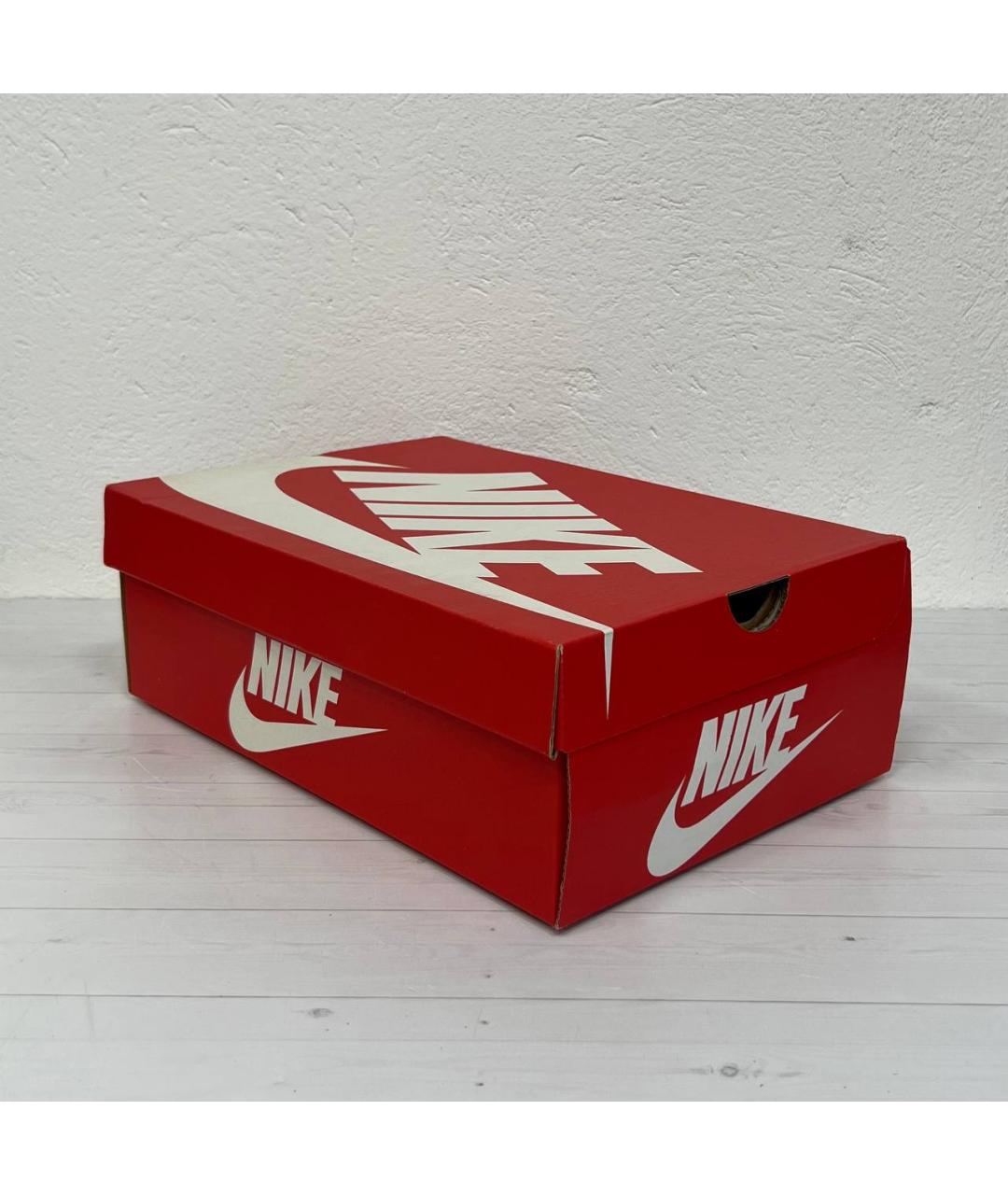 NIKE Фиолетовые кожаные кроссовки, фото 7