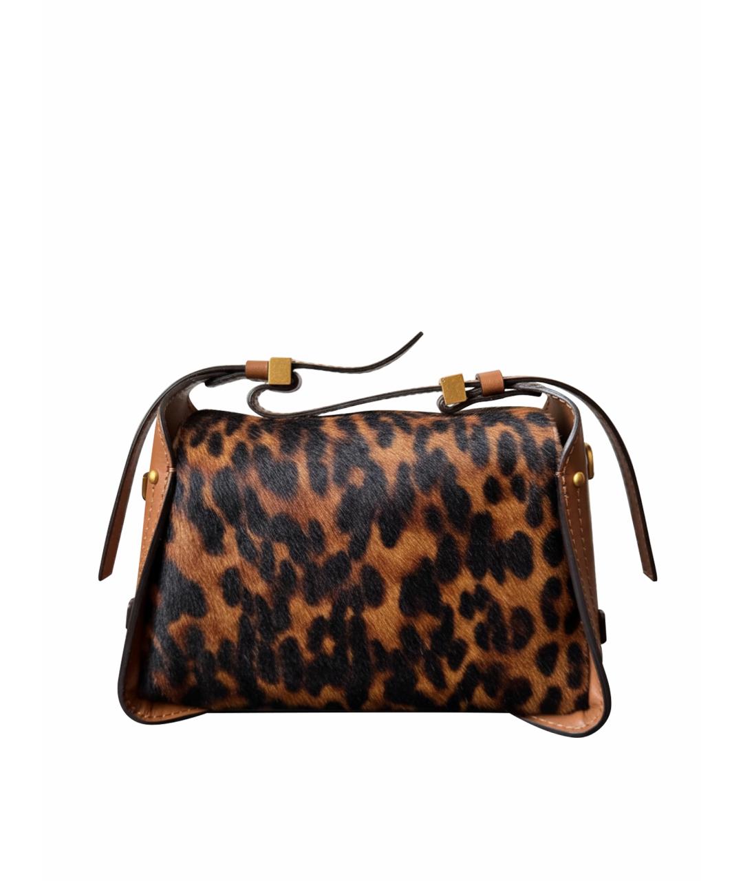 Gianni Chiarini Коричневая сумка с короткими ручками, фото 1