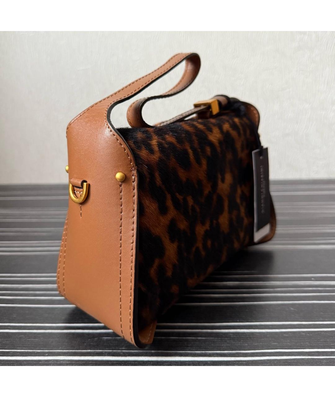 Gianni Chiarini Коричневая сумка с короткими ручками, фото 2