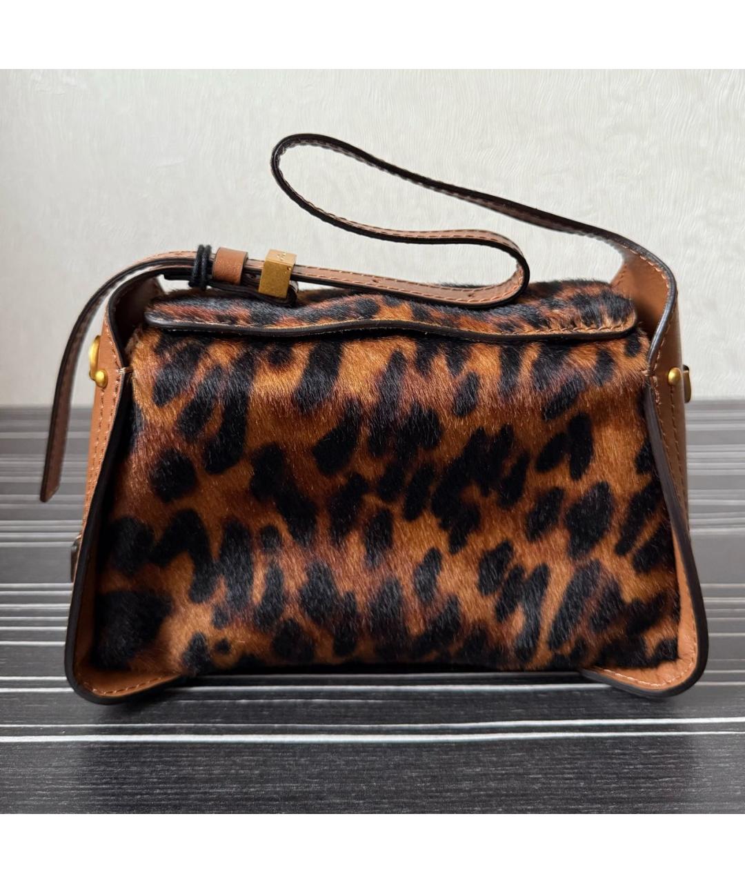 Gianni Chiarini Коричневая сумка с короткими ручками, фото 3