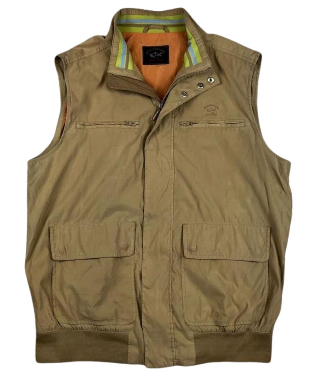 PAUL & SHARK Хаки жилет, фото 1