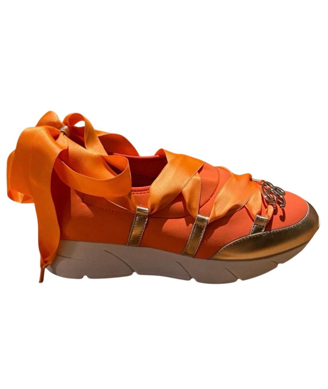BLUMARINE Оранжевое кроссовки, фото 1