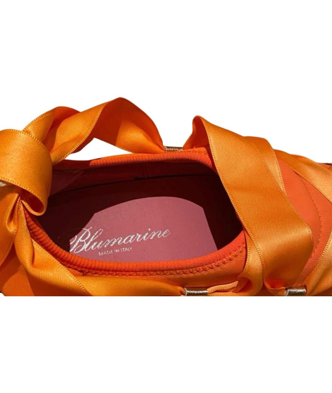 BLUMARINE Оранжевое кроссовки, фото 7