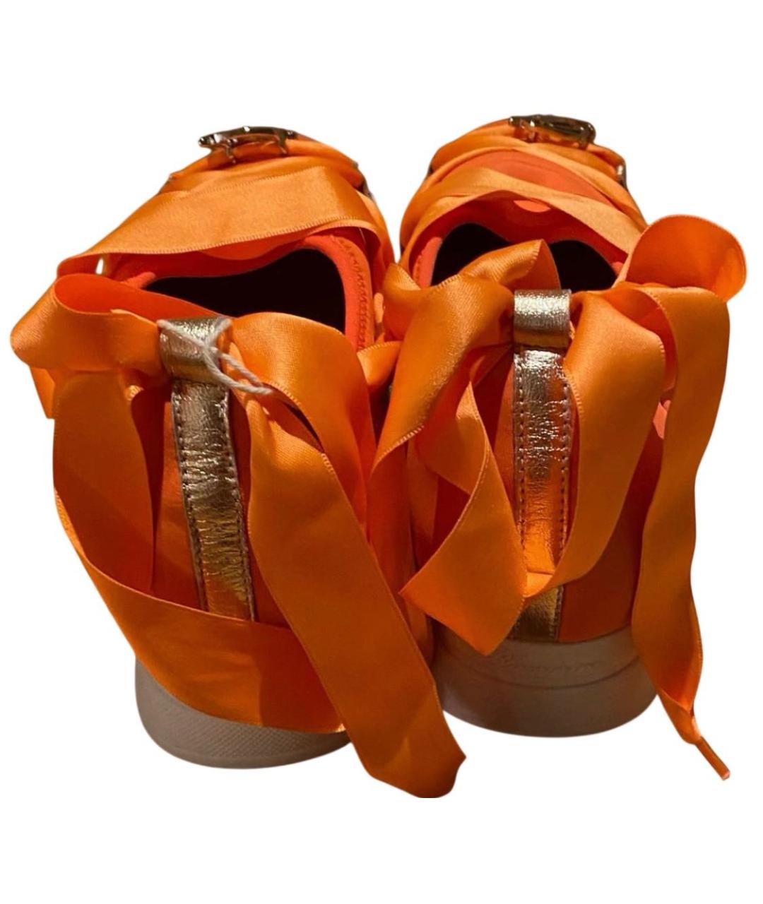 BLUMARINE Оранжевое кроссовки, фото 5