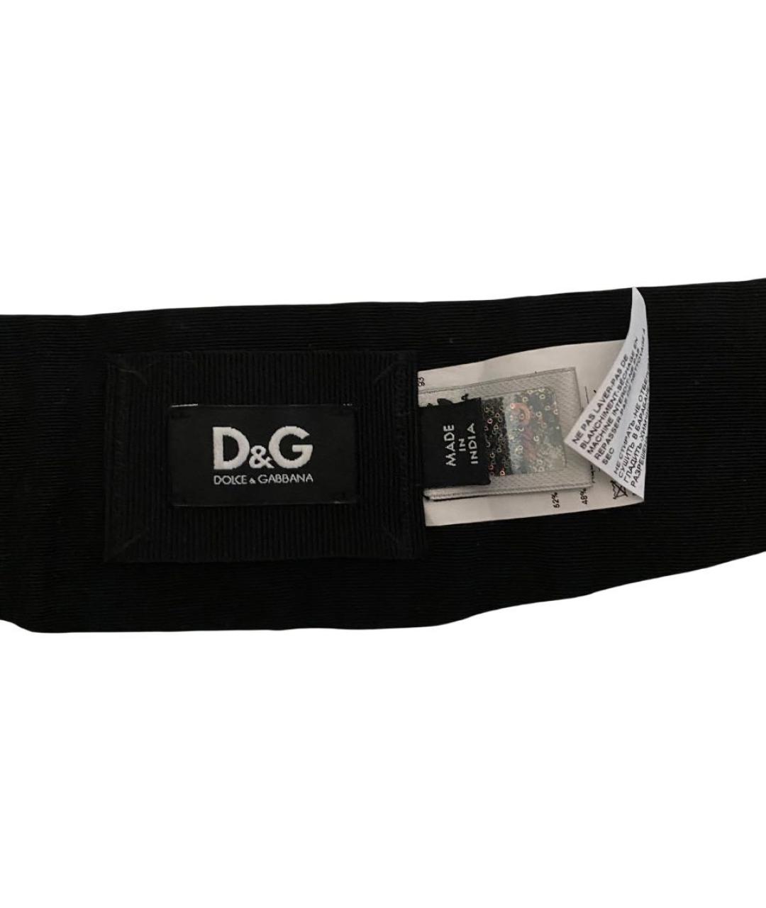 DOLCE&GABBANA Черный ремень, фото 4