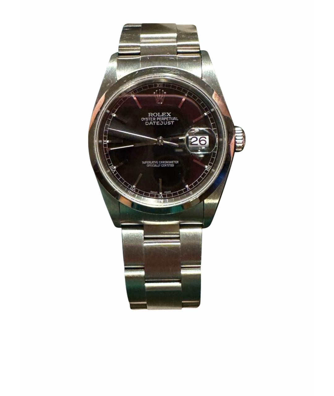 ROLEX Серые металлические часы, фото 1