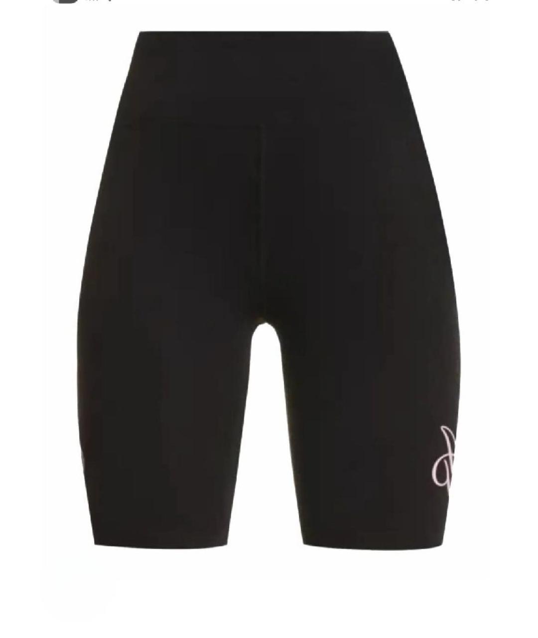 AGENT PROVOCATEUR Черные хлопко-эластановые шорты, фото 5