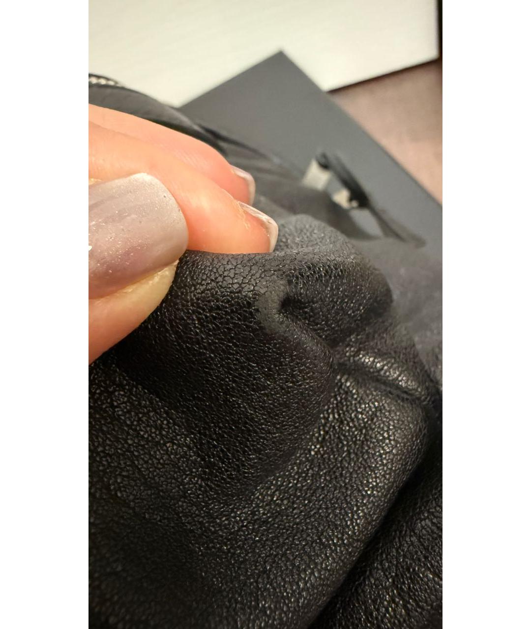 SAINT LAURENT Черный кожаный рюкзак, фото 7