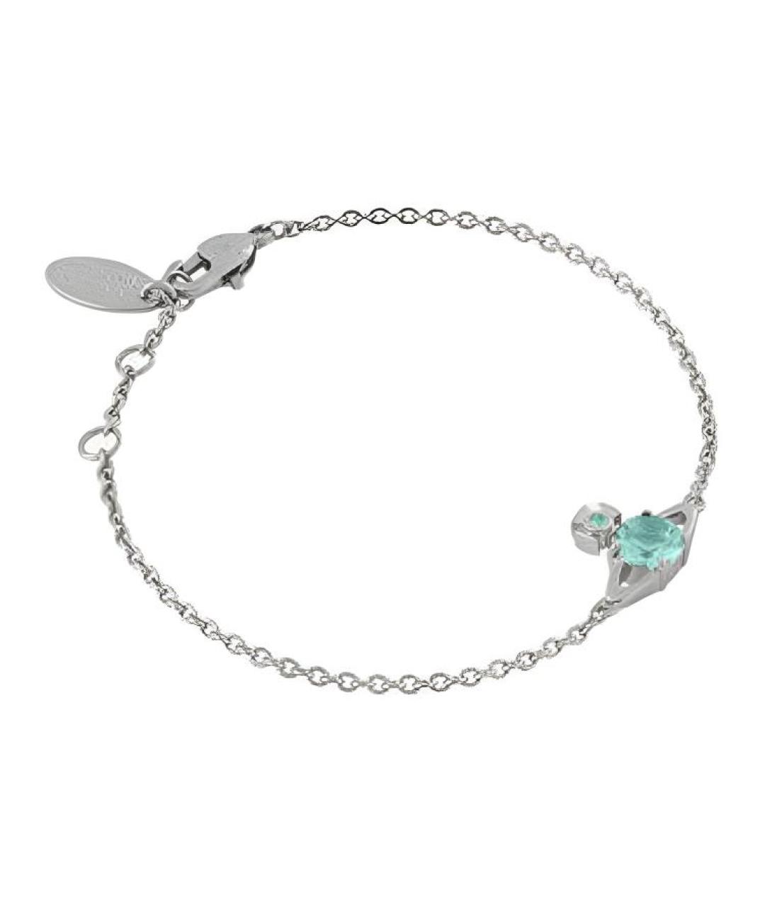 VIVIENNE WESTWOOD Серебрянный латунный браслет, фото 2