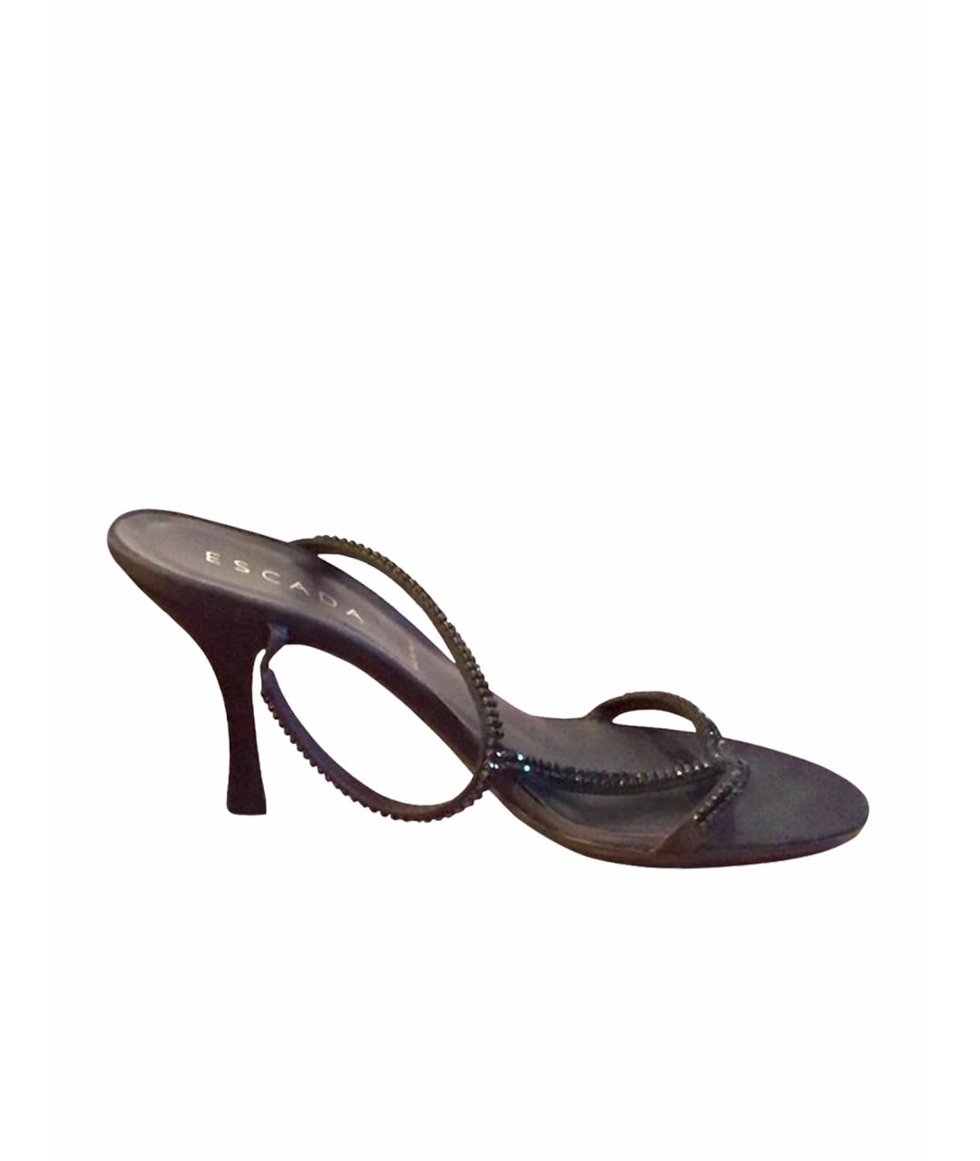ESCADA Черные босоножки, фото 1