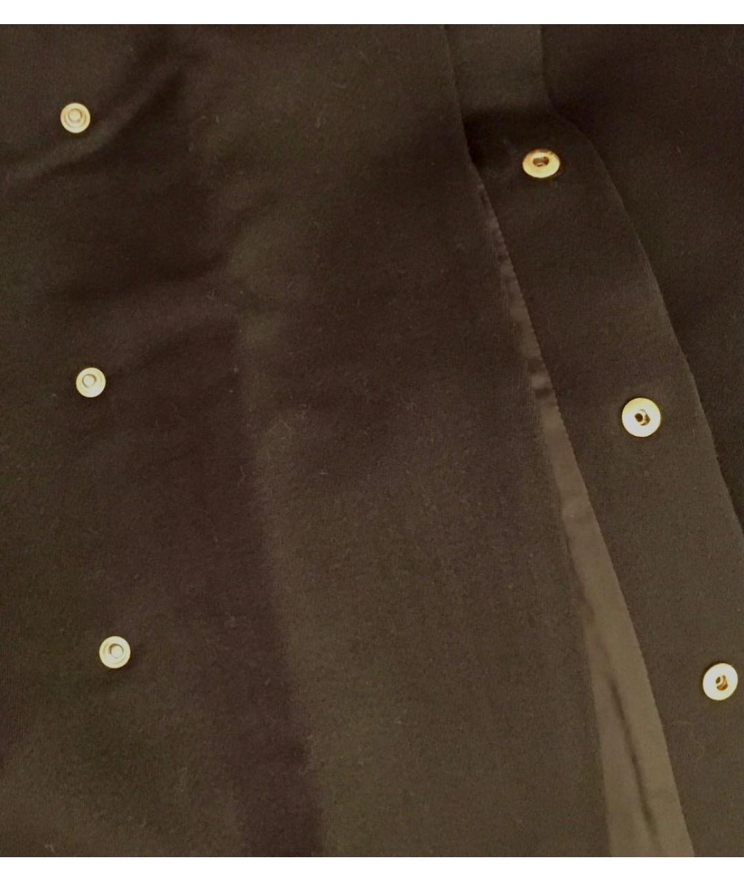 ICEBERG Черная шерстяная юбка мини, фото 5