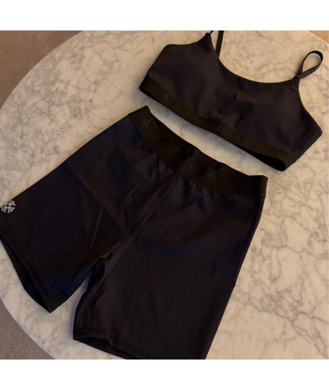 CHROME HEARTS Черный полиэстеровый спортивные костюмы, фото 5