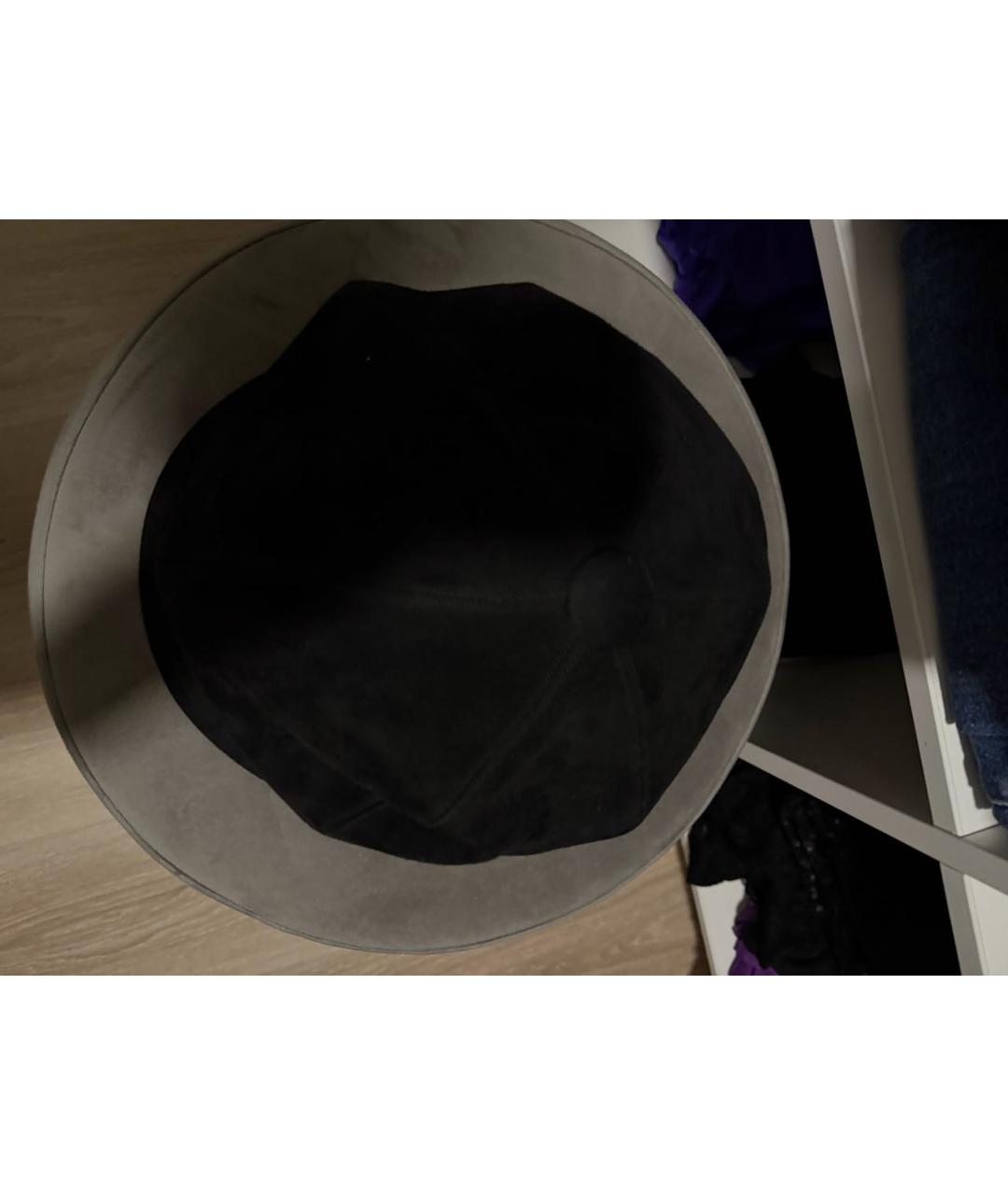 CHRISTIAN DIOR Черная шерстяная кепка, фото 4