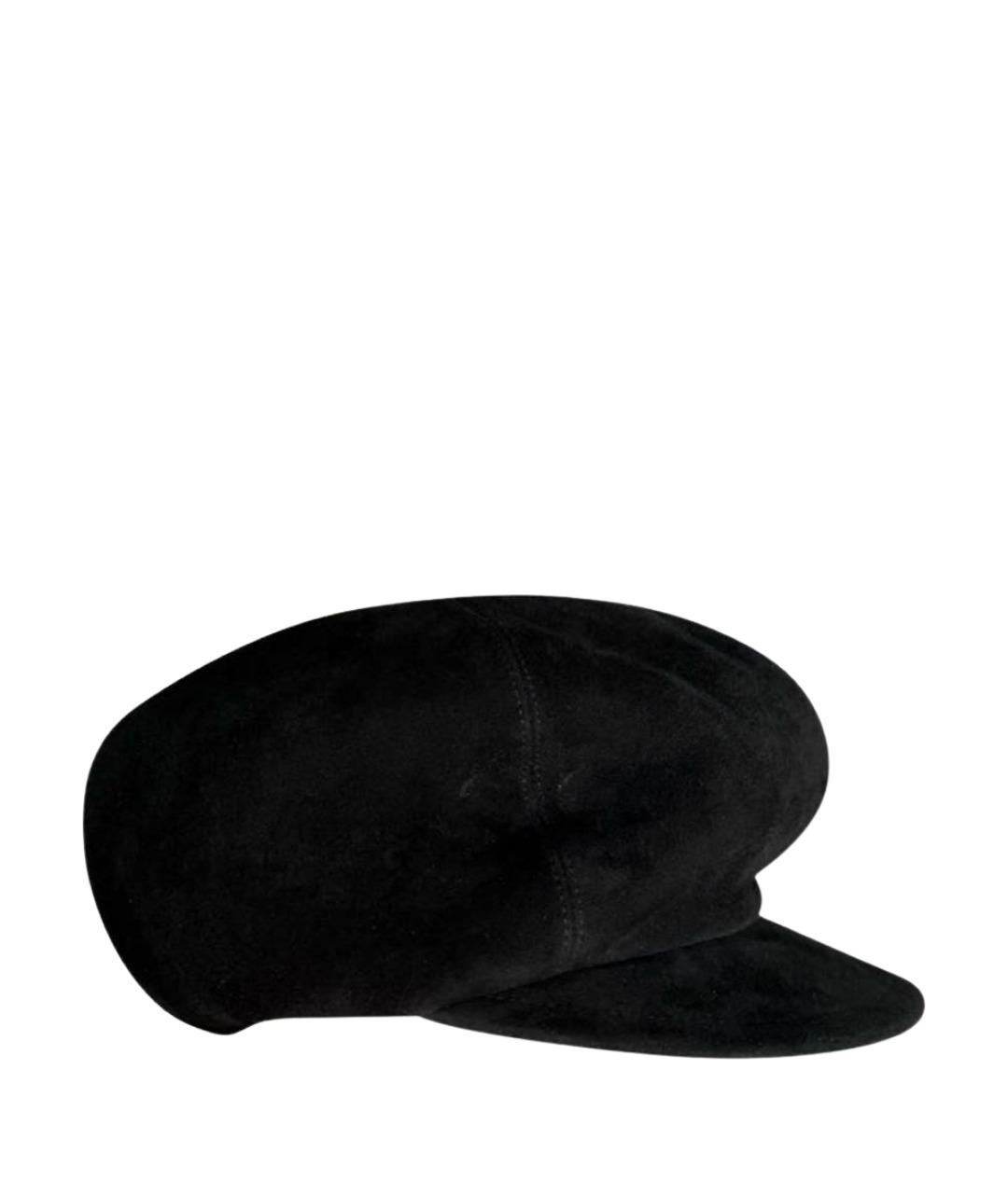 CHRISTIAN DIOR Черная шерстяная кепка, фото 1