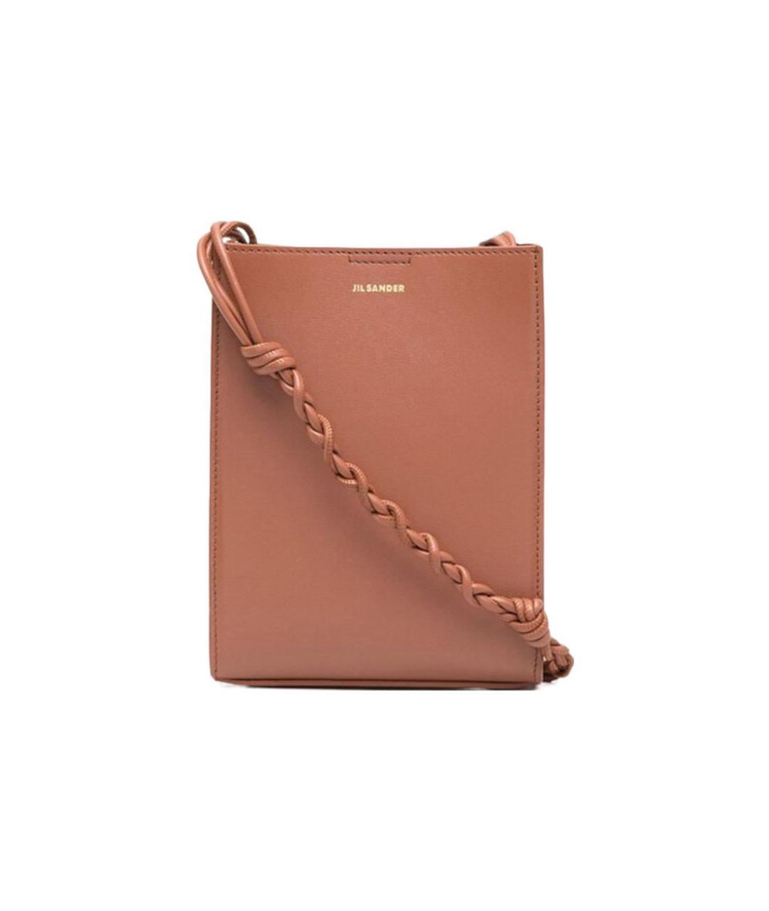 JIL SANDER Кожаная сумка на плечо, фото 1