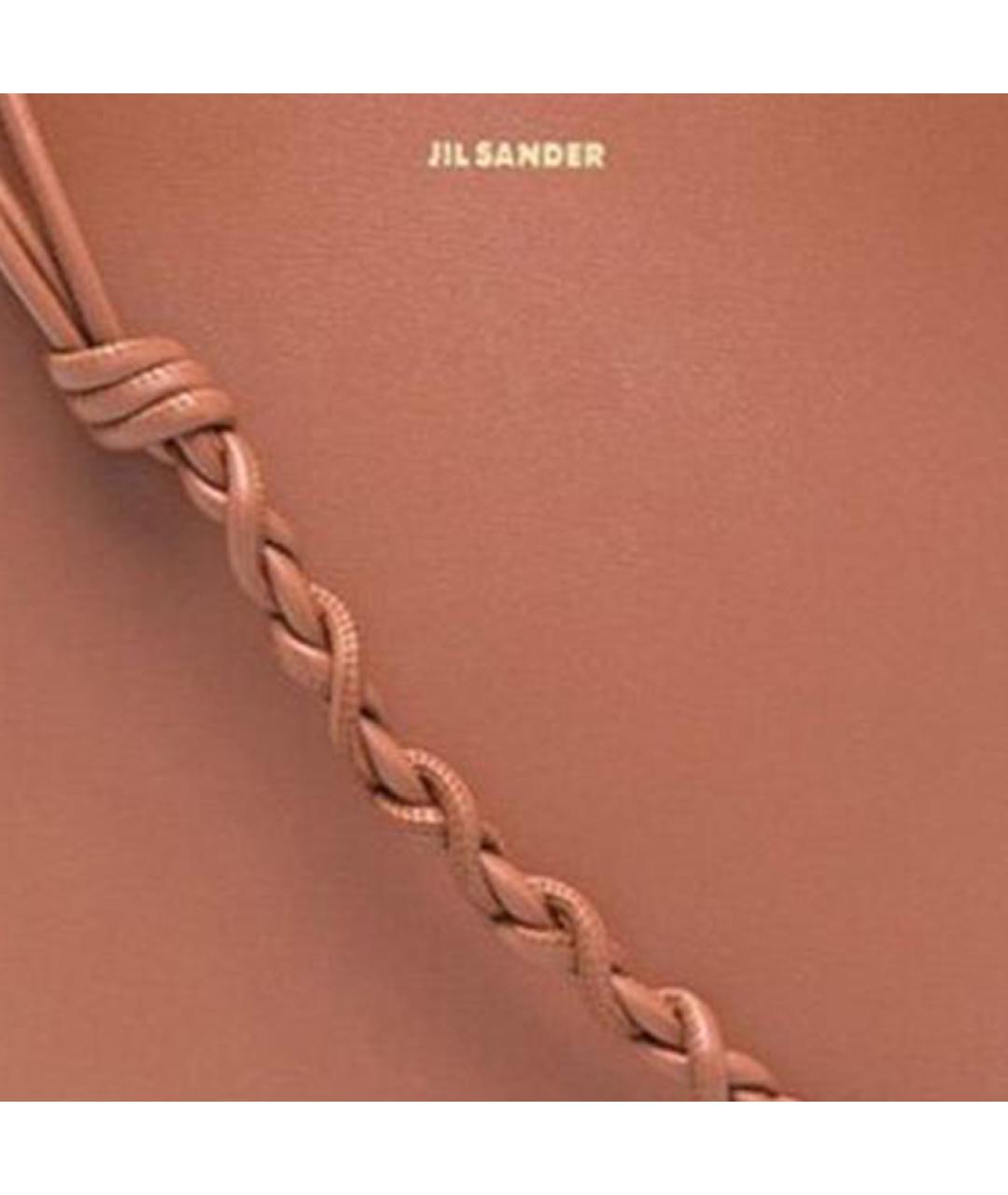 JIL SANDER Кожаная сумка на плечо, фото 5