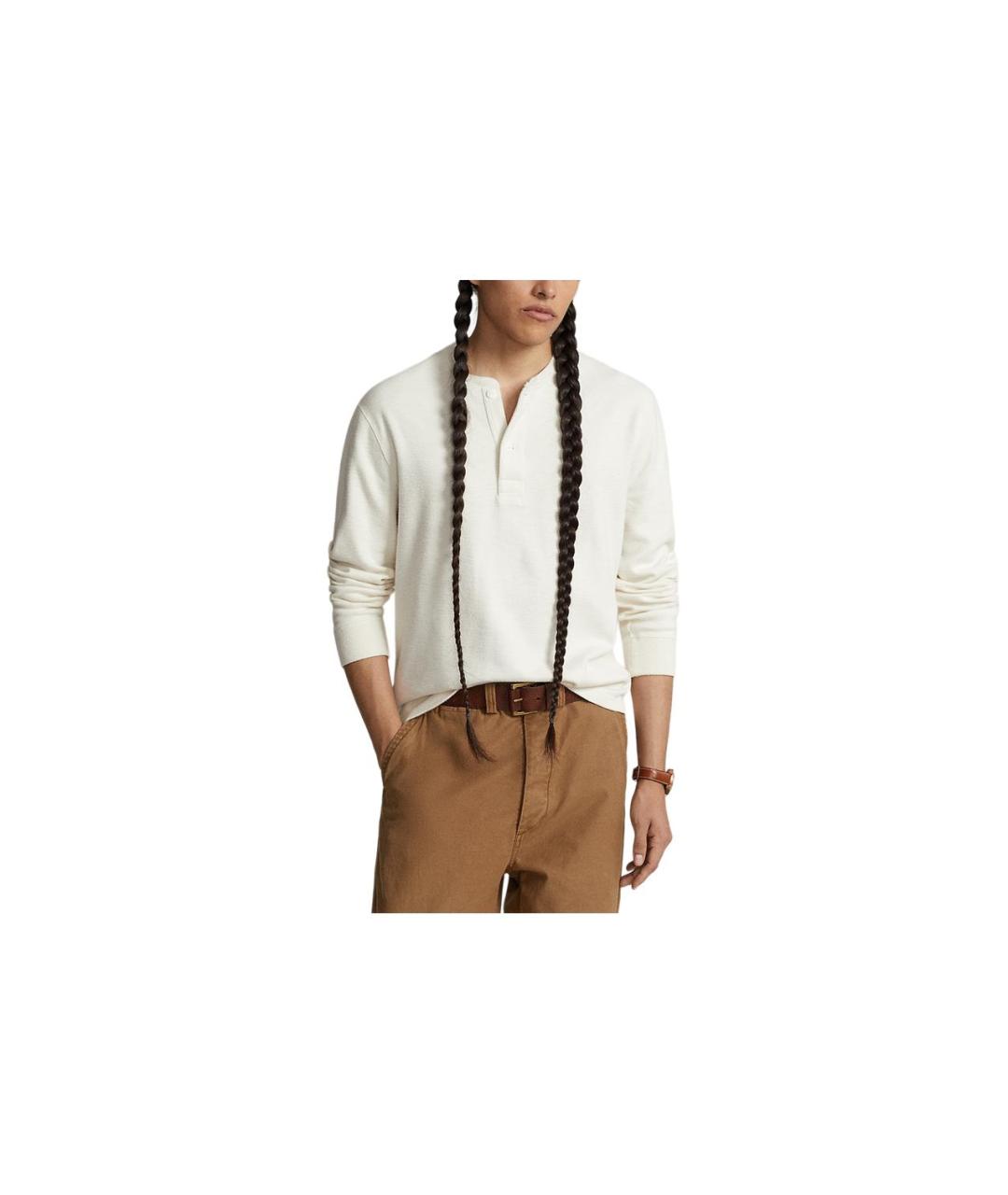 POLO RALPH LAUREN Белый джемпер / свитер, фото 6