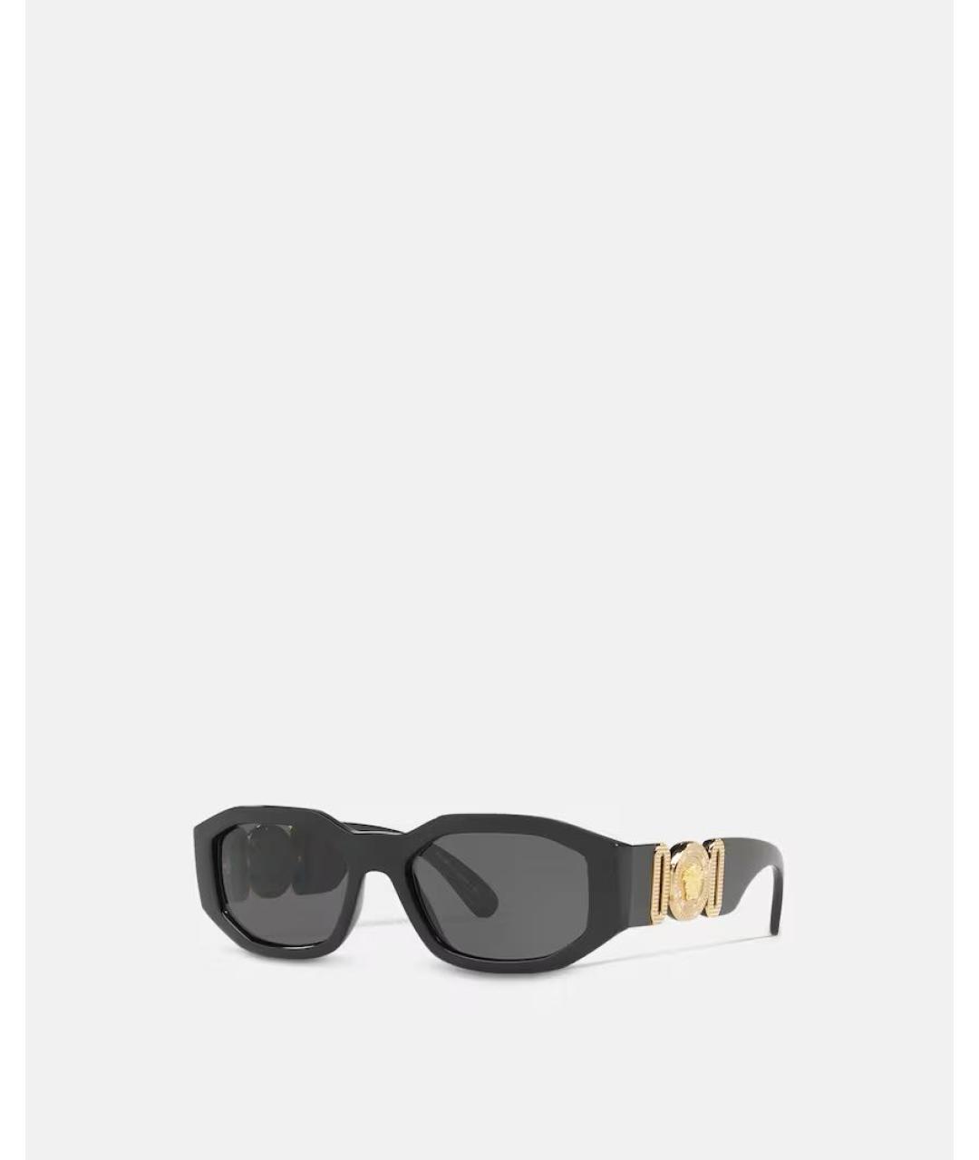 VERSACE Черные солнцезащитные очки, фото 9