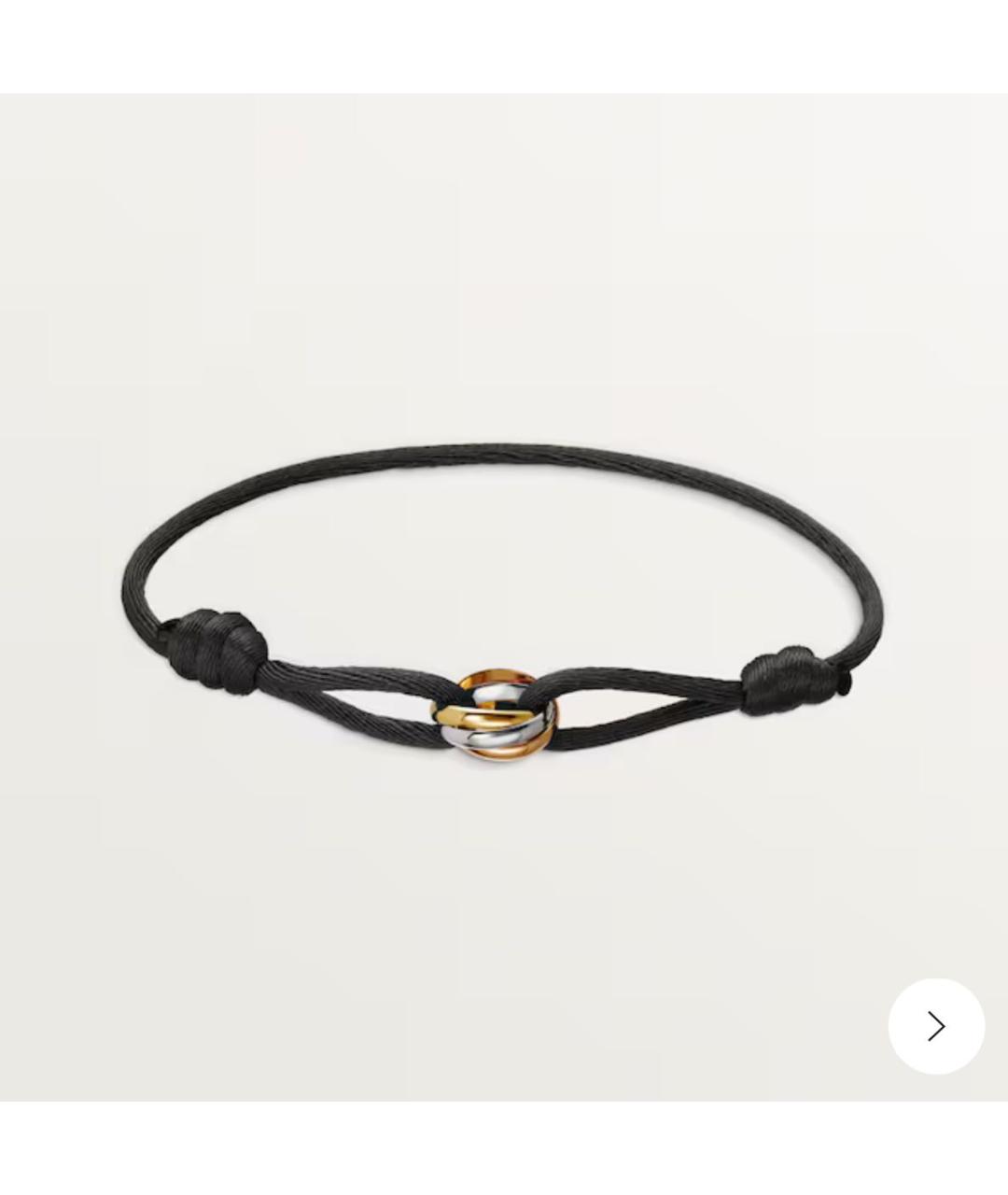 CARTIER Темно-синий браслет из желтого золота, фото 5