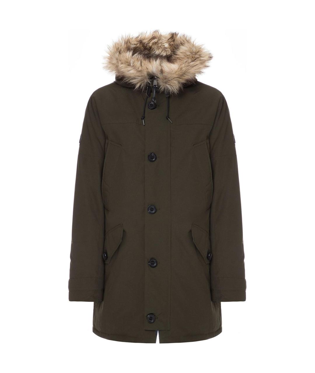 POLO RALPH LAUREN Зеленый пуховик, фото 1